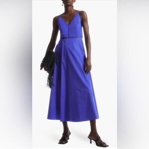 drape back maxi dress LEAU Alaia Drape Maxi Dress in Black, Women's M at Urban Outfitters